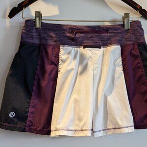 Lululemon Active Skirt size 0-2, pleated Fast Cat Mini
